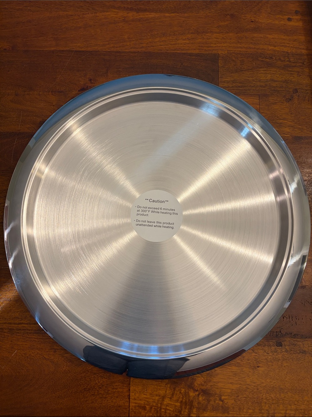 Frontgate Hot/Cold Stainless Steel 20”Serving Tray